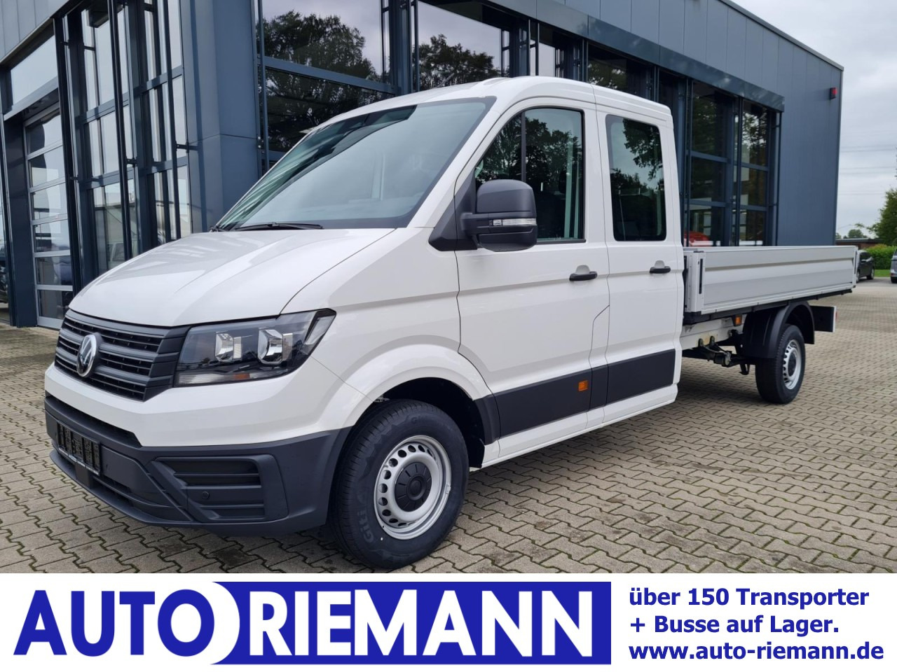 Volkswagen Crafter 35 Doka TDI Pritsche L4 AHK Komfortsitz - Utilitaire plateau, Utilitaire double cabine: photos 1 Volkswagen Crafter 35 Doka TDI Pritsche L4 AHK Komfortsitz - Utilitaire plateau, Utilitaire double cabine: photos 1
