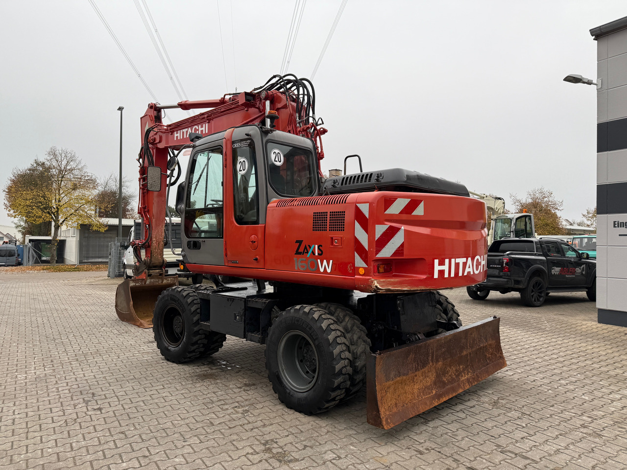 Hitachi ZX 160 W Mobilbagger Klima Zentralschmierung OQ 60-5 - Pelle sur pneus: photos 5 Hitachi ZX 160 W Mobilbagger Klima Zentralschmierung OQ 60-5 - Pelle sur pneus: photos 5