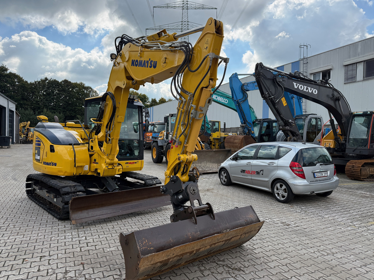 Komatsu PC88 MR-11E0 Kompaktbagger Verstellausleger Powertilt - Pelle: photos 5 Komatsu PC88 MR-11E0 Kompaktbagger Verstellausleger Powertilt - Pelle: photos 5