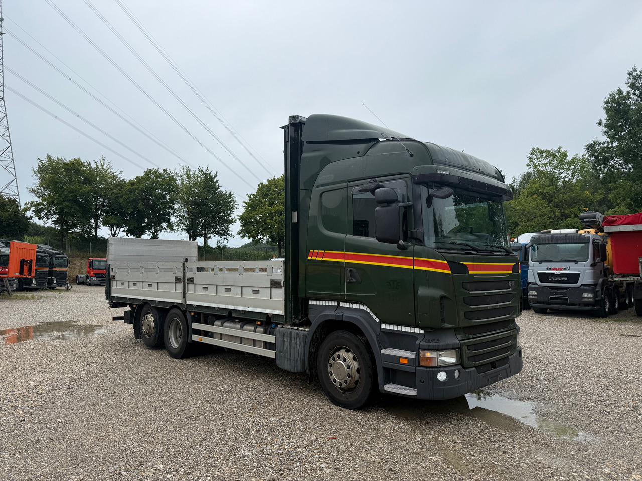 Scania R480 Pritsche mit Ladebordwand AHK - Camion plateau, Camion grue: photos 3 Scania R480 Pritsche mit Ladebordwand AHK - Camion plateau, Camion grue: photos 3