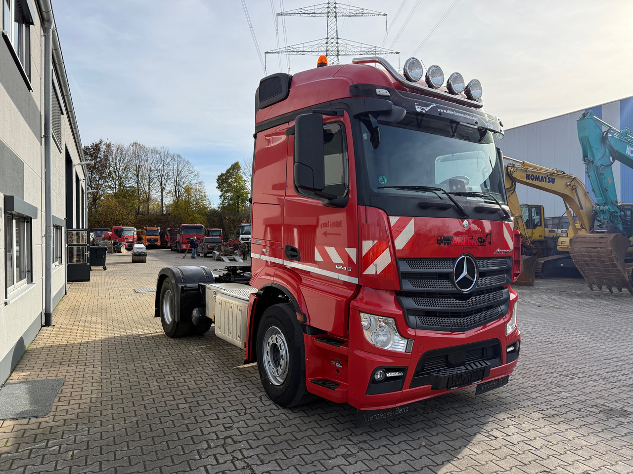 Mercedes-Benz 1845 Actros SZM Klima Retarder Nebenantrieb - Tracteur routier: photos 3 Mercedes-Benz 1845 Actros SZM Klima Retarder Nebenantrieb - Tracteur routier: photos 3