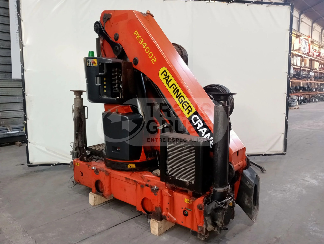 Grúa hidráulica Palfinger PK 34002 SH - Grue auxiliaire: photos 1 Grúa hidráulica Palfinger PK 34002 SH - Grue auxiliaire: photos 1