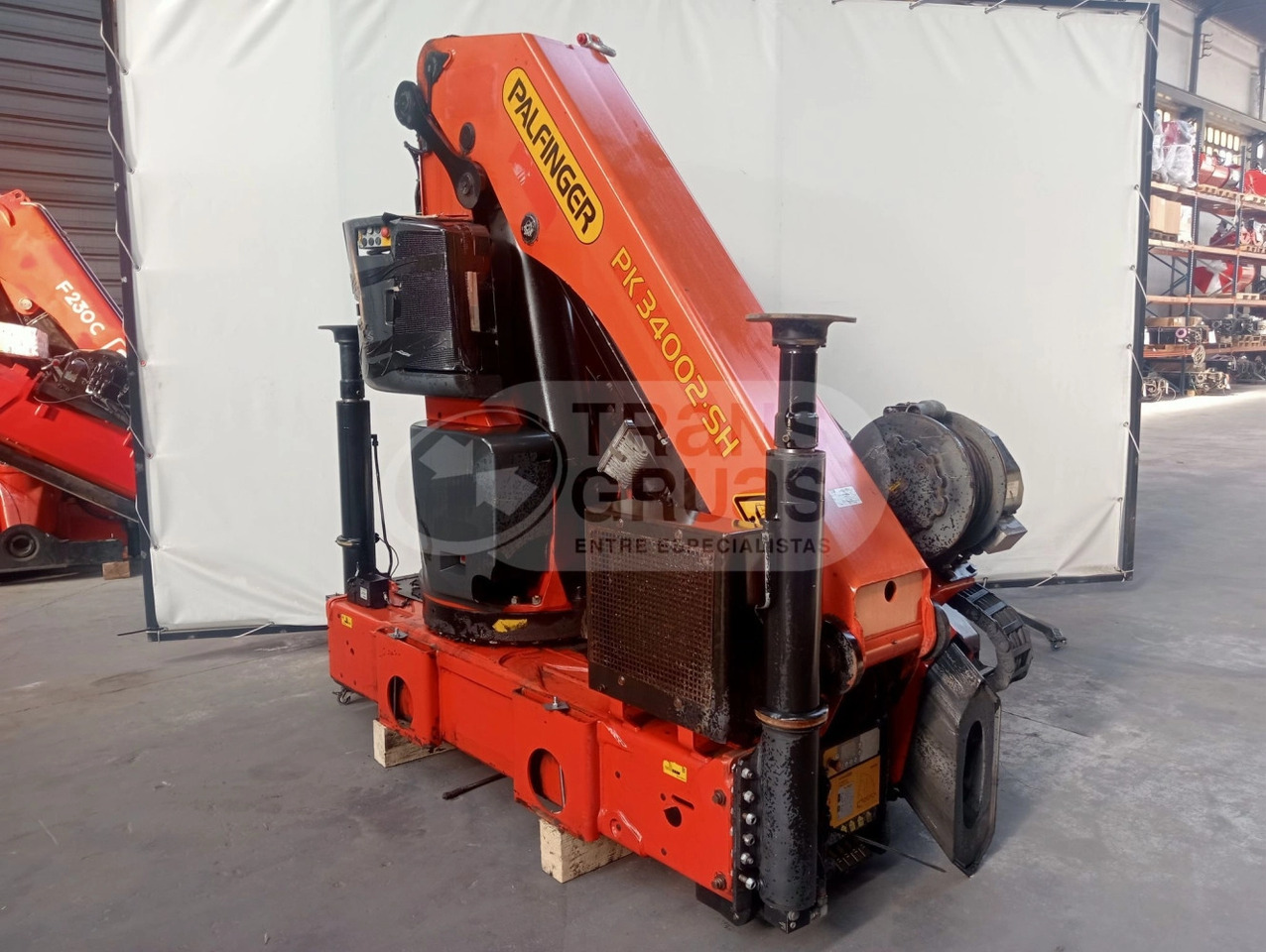 Grúa hidráulica Palfinger PK 34002 SH - Grue auxiliaire: photos 5 Grúa hidráulica Palfinger PK 34002 SH - Grue auxiliaire: photos 5