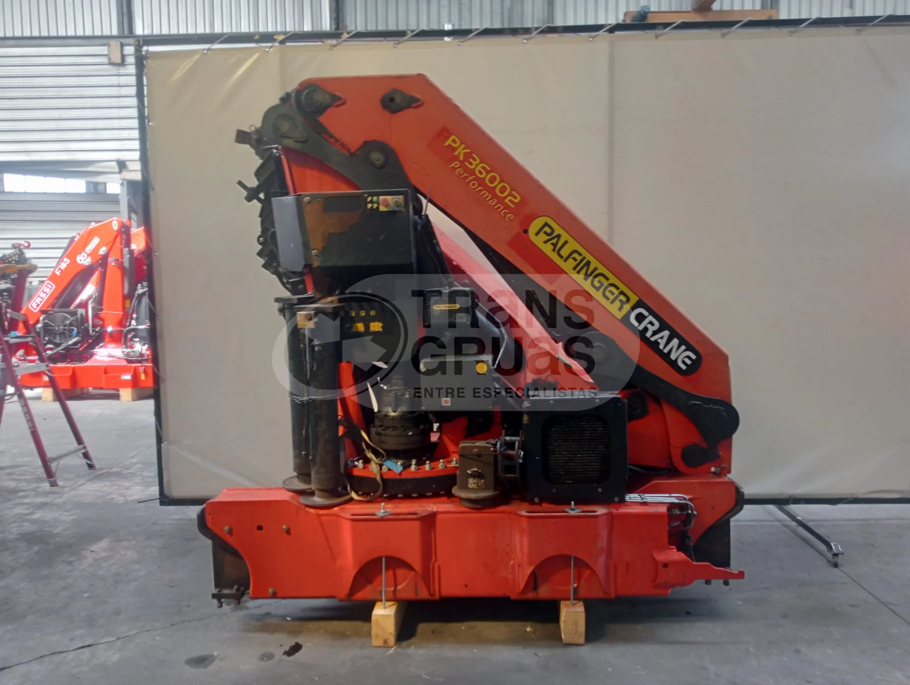 Grúa hidráulica Palfinger PK 36002 - Grue auxiliaire: photos 2 Grúa hidráulica Palfinger PK 36002 - Grue auxiliaire: photos 2