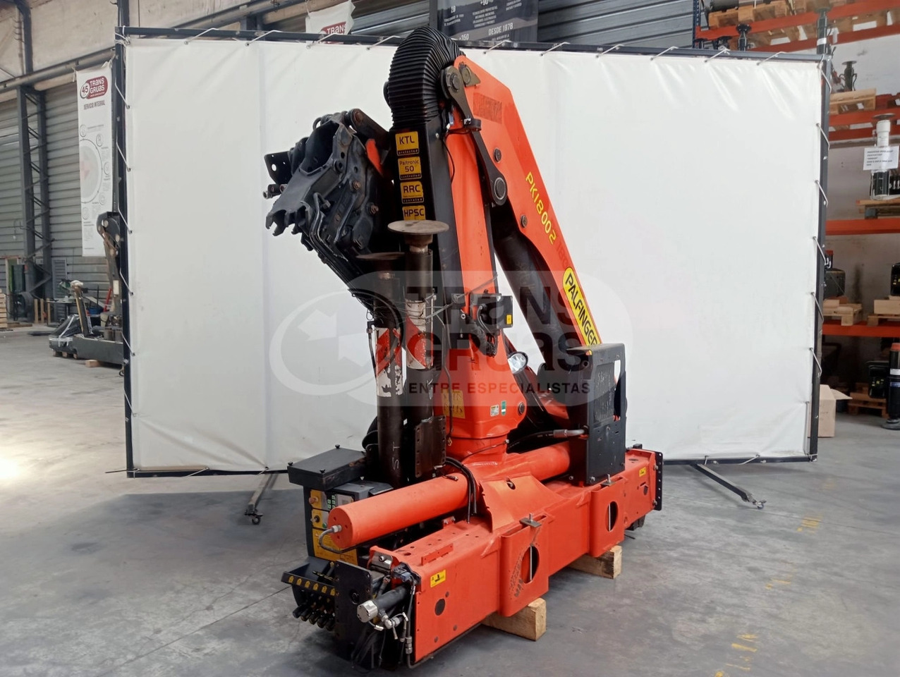 Grúa palfinger PK18002EH - Grue auxiliaire pour Camion: photos 3 Grúa palfinger PK18002EH - Grue auxiliaire pour Camion: photos 3