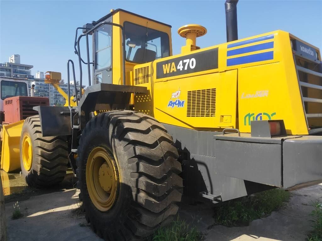 Komatsu WA470 - Chargeuse sur pneus: photos 5 Komatsu WA470 - Chargeuse sur pneus: photos 5