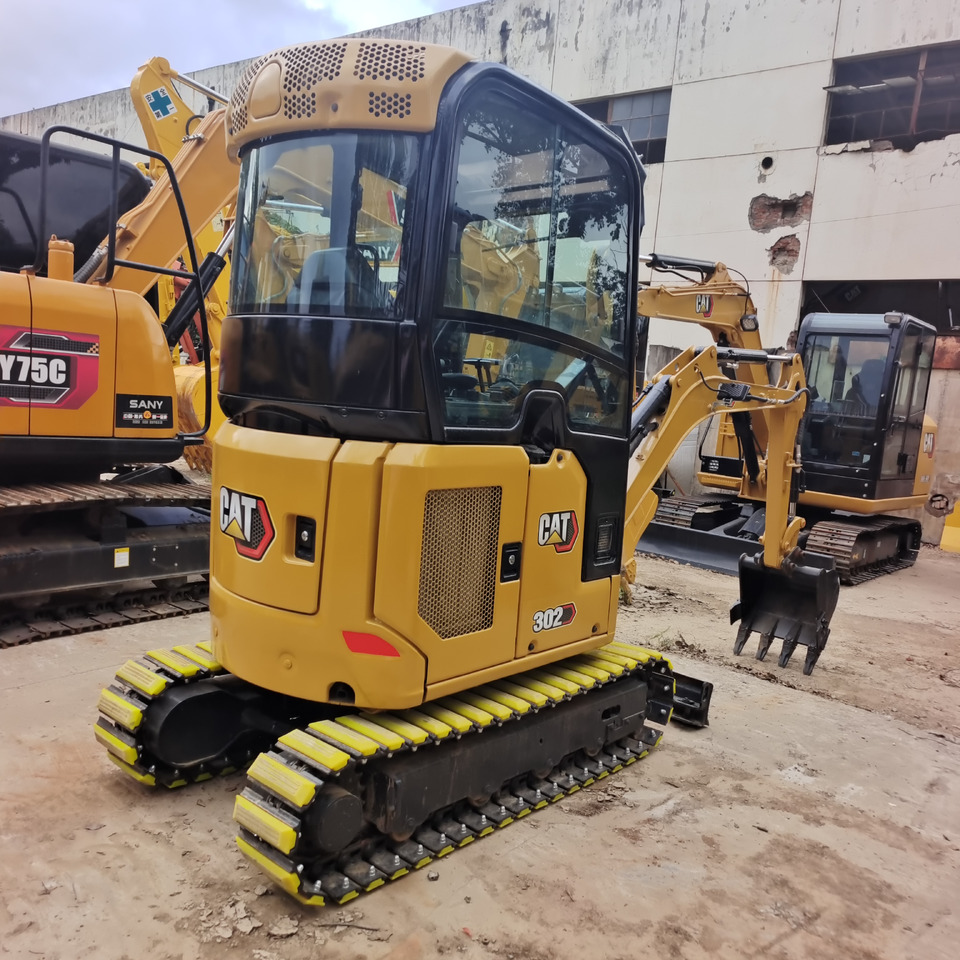 CATERPILLAR 302 CR CAT MINI DIGGER WITH RUBBER TRACK - Mini pelle: photos 1 CATERPILLAR 302 CR CAT MINI DIGGER WITH RUBBER TRACK - Mini pelle: photos 1