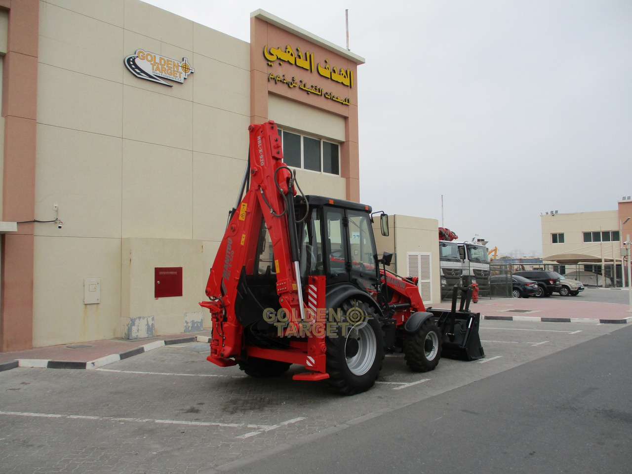 MANITOU MBL-X-920 BACKHOE LOADER - Tractopelle: photos 3 MANITOU MBL-X-920 BACKHOE LOADER - Tractopelle: photos 3
