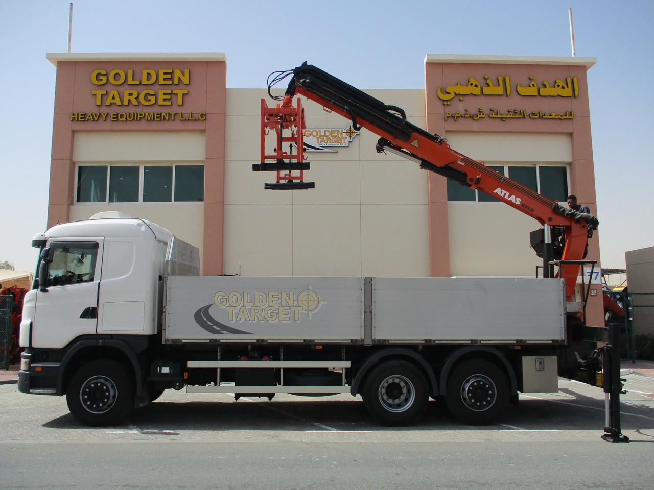 Crédit-bail de SCANIA G480 6x2 with ATLAS 210.2 Block Crane SCANIA G480 6x2 with ATLAS 210.2 Block Crane: photos 7