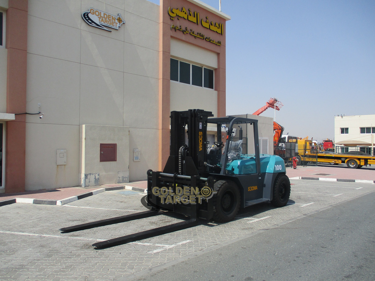 SOCMA HNF-100 Forklift - Chariot élévateur diesel: photos 2 SOCMA HNF-100 Forklift - Chariot élévateur diesel: photos 2