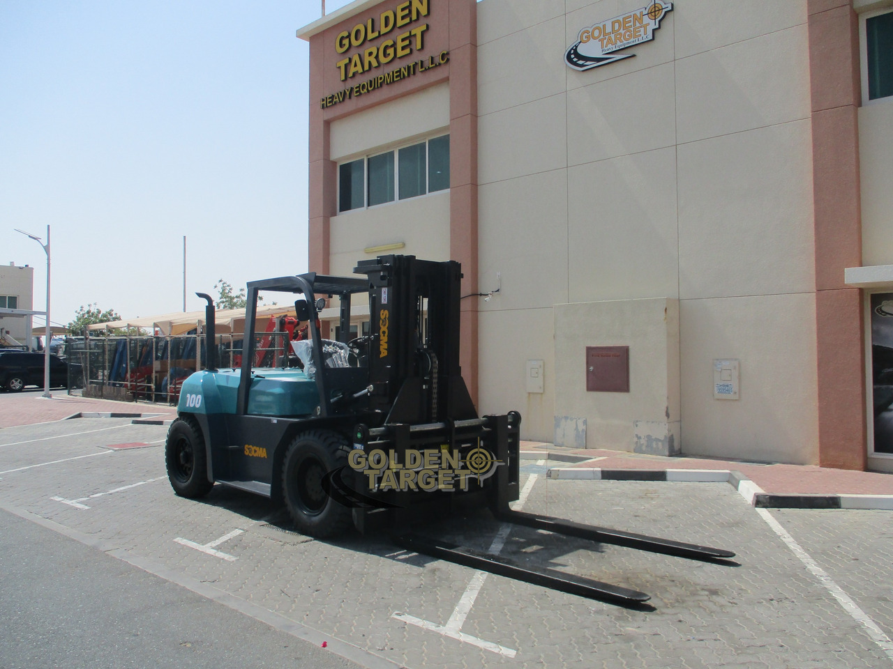 SOCMA HNF-100 Forklift - Chariot élévateur diesel: photos 1 SOCMA HNF-100 Forklift - Chariot élévateur diesel: photos 1