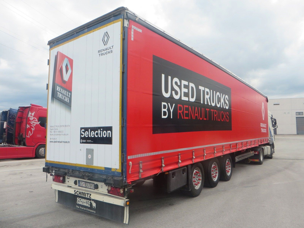 Schmitz Cargobull varios TILT SEMITRAILER -Renault image - Semi-remorque rideaux coulissants: photos 3 Schmitz Cargobull varios TILT SEMITRAILER -Renault image - Semi-remorque rideaux coulissants: photos 3