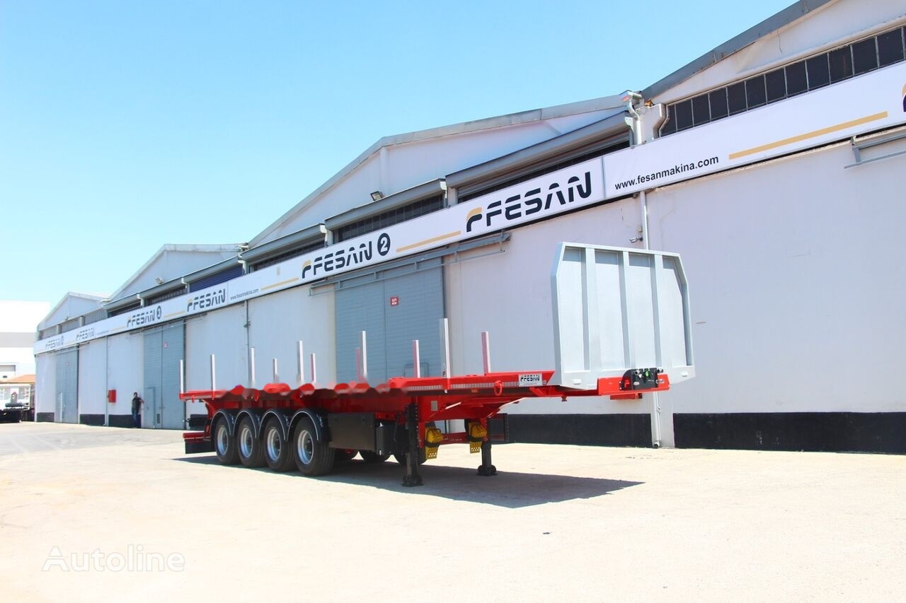 Fesan FLATBED SIDE TIPPER - Semi-remorque plateau: photos 5 Fesan FLATBED SIDE TIPPER - Semi-remorque plateau: photos 5
