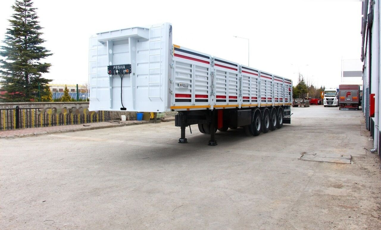 Fesan GENERAL CARGO WITH SIDE COVERS FE-KAP-01 - Semi-remorque plateau: photos 4 Fesan GENERAL CARGO WITH SIDE COVERS FE-KAP-01 - Semi-remorque plateau: photos 4