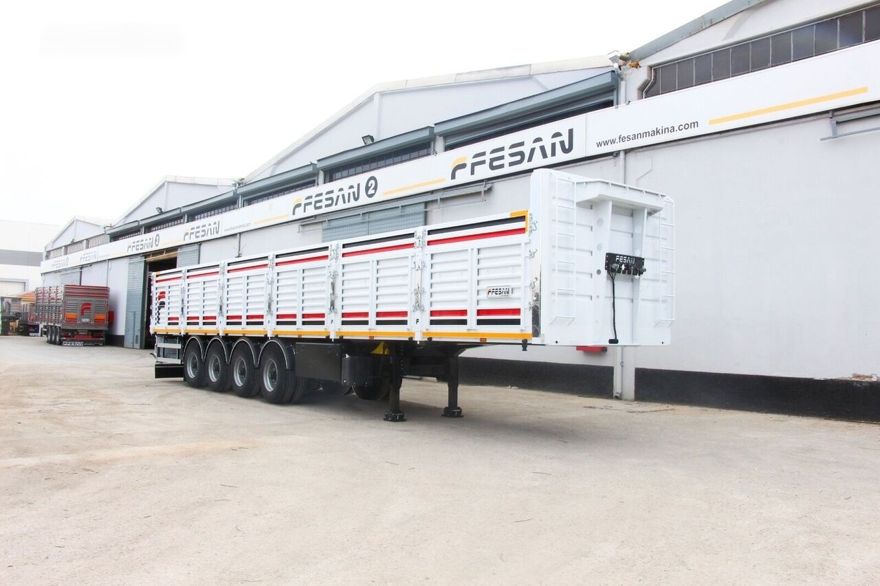 Fesan GENERAL CARGO WITH SIDE COVERS FE-KAP-01 - Semi-remorque plateau: photos 2 Fesan GENERAL CARGO WITH SIDE COVERS FE-KAP-01 - Semi-remorque plateau: photos 2