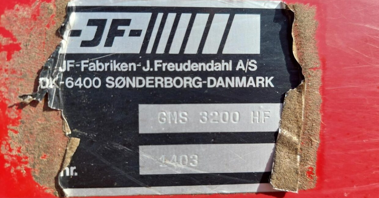 Faucheuse JF GMS 3200 Hydro-flex: photos 15 Faucheuse JF GMS 3200 Hydro-flex: photos 15