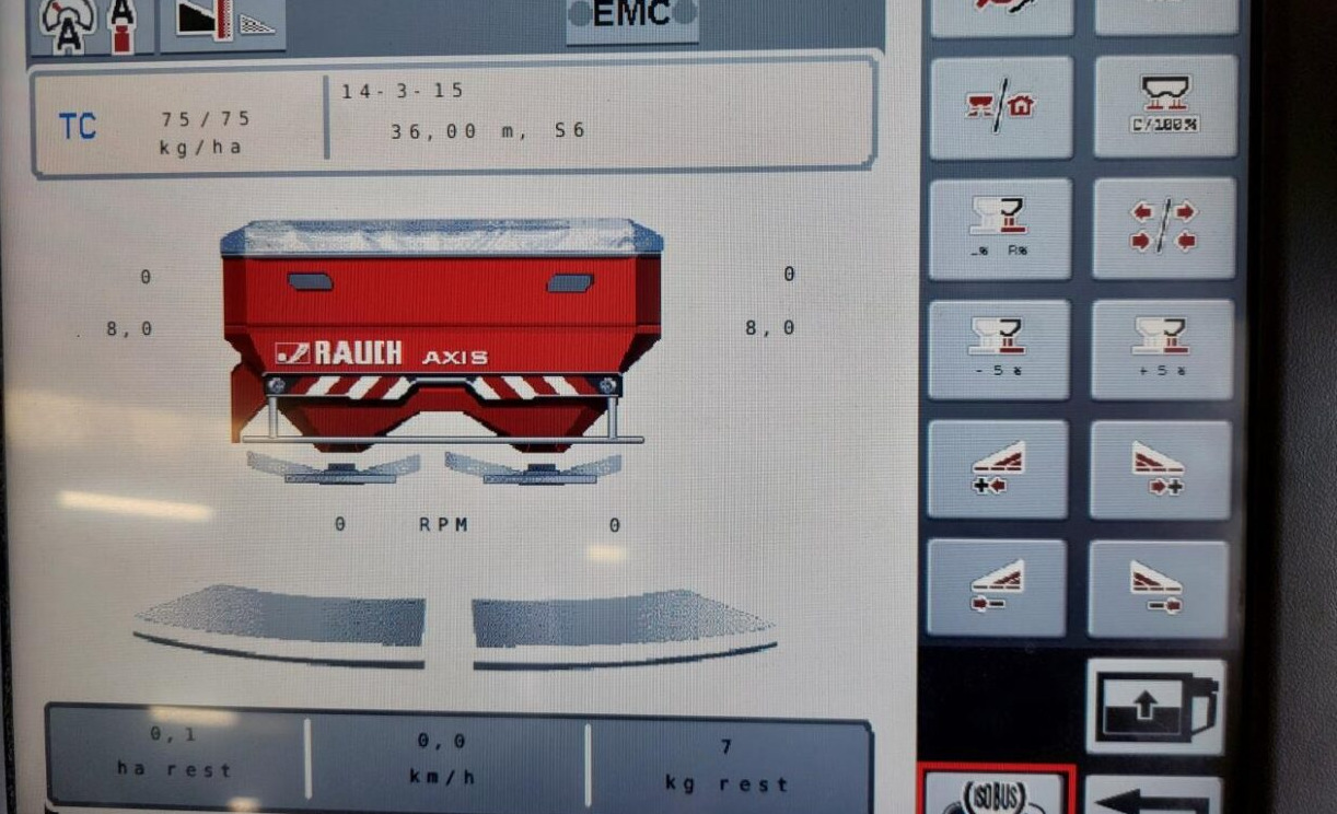 Distributeur d'engrais Rauch Rauch Axis H 30.2 EMC+W -Speed: photos 12