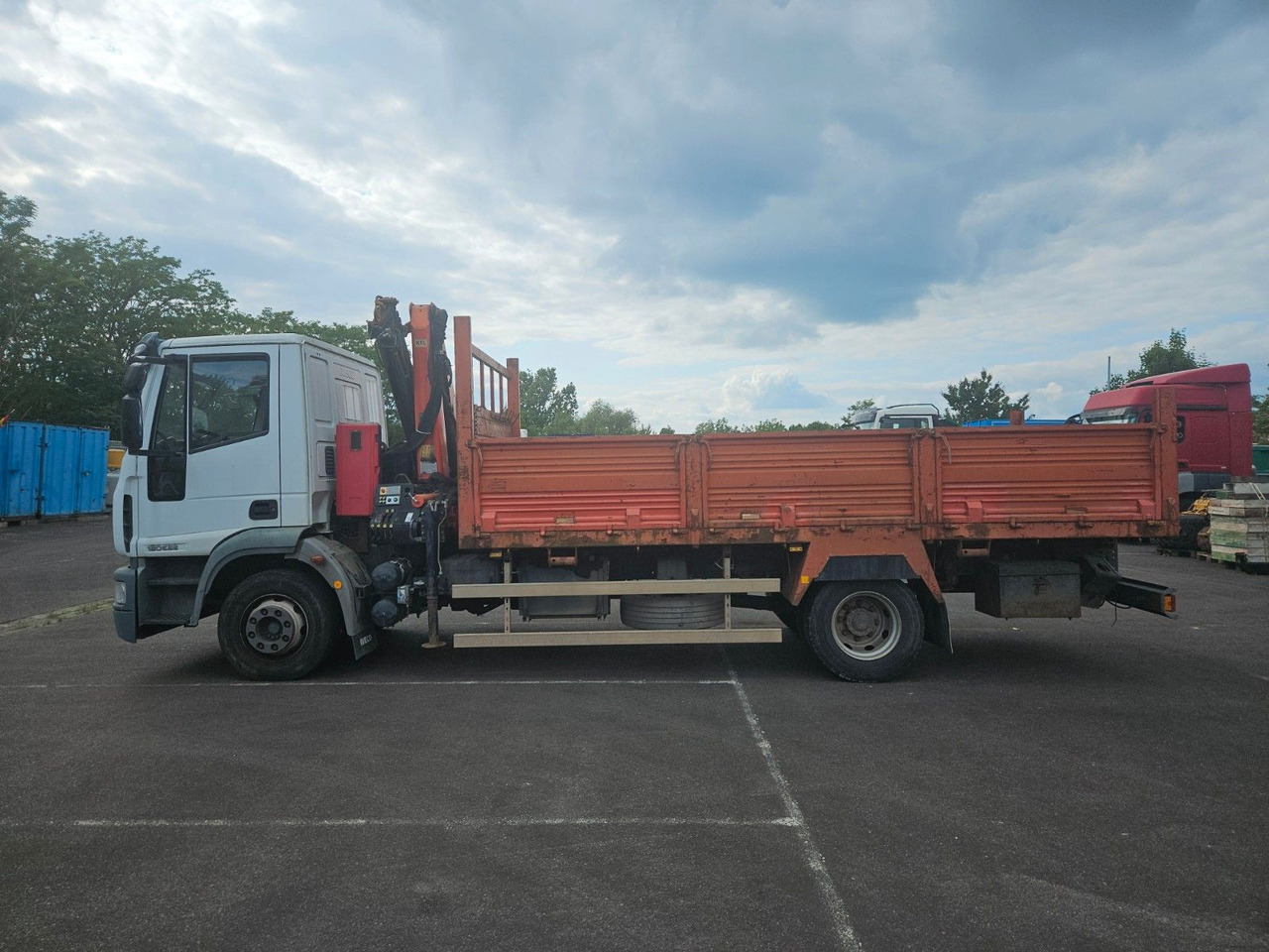 Iveco ML120E22 Pritsche mit Kran Palfinger Funck - Camion plateau, Camion grue: photos 5 Iveco ML120E22 Pritsche mit Kran Palfinger Funck - Camion plateau, Camion grue: photos 5