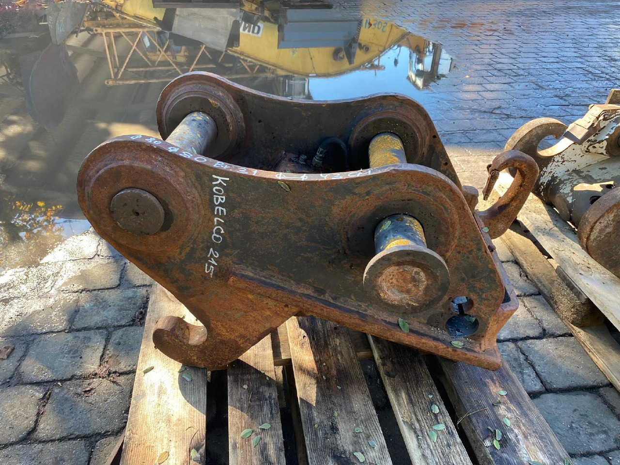 Fiat-Kobelco E 215 - Attache rapide pour Engins de chantier: photos 5 Fiat-Kobelco E 215 - Attache rapide pour Engins de chantier: photos 5