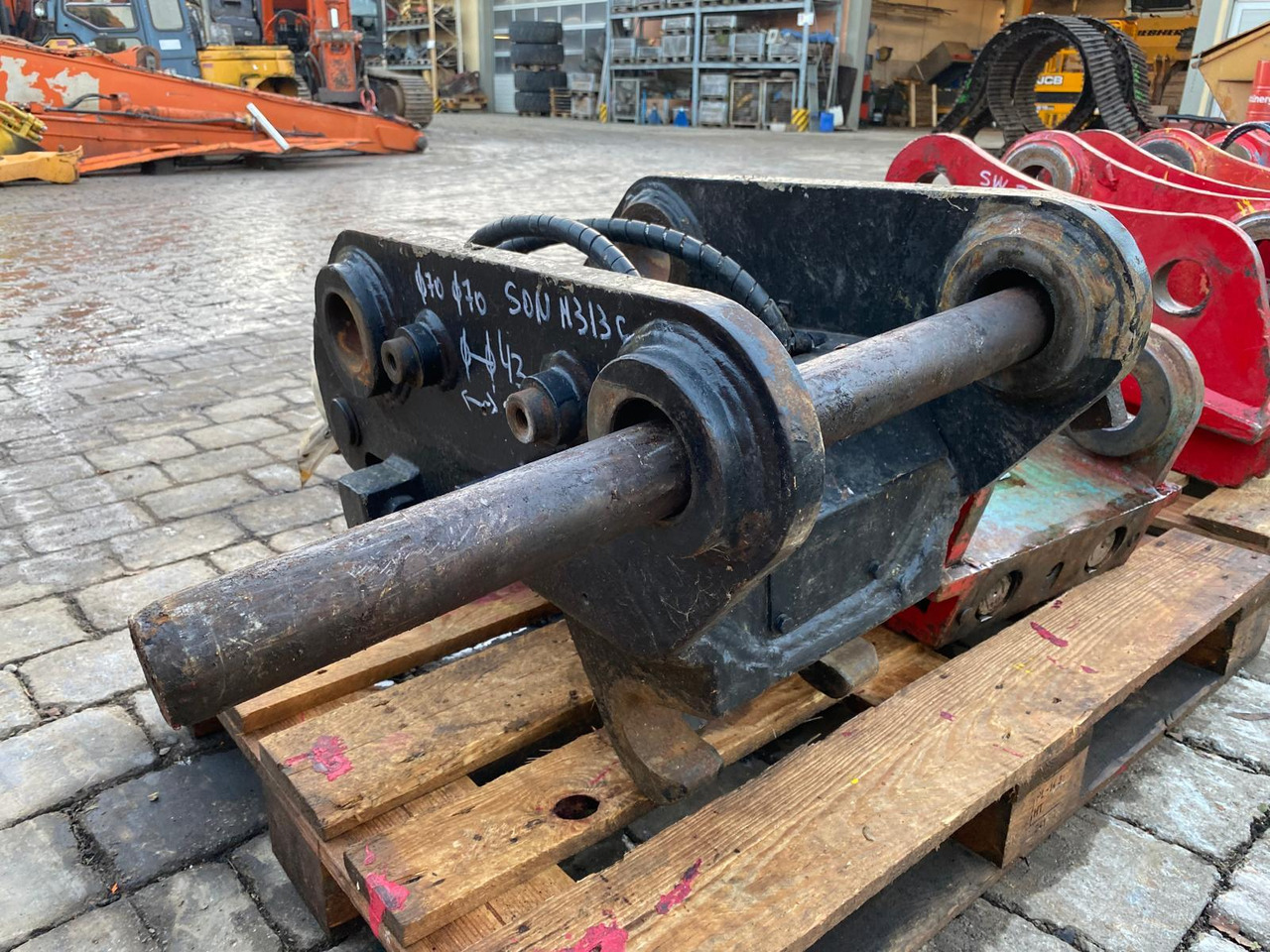 Lehnhoff CAT 313, Rädlinger - Attache rapide: photos 4 Lehnhoff CAT 313, Rädlinger - Attache rapide: photos 4