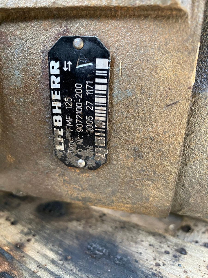 Liebherr FMF 125 aus R964 - Moteur hydraulique pour Engins de chantier: photos 3 Liebherr FMF 125 aus R964 - Moteur hydraulique pour Engins de chantier: photos 3