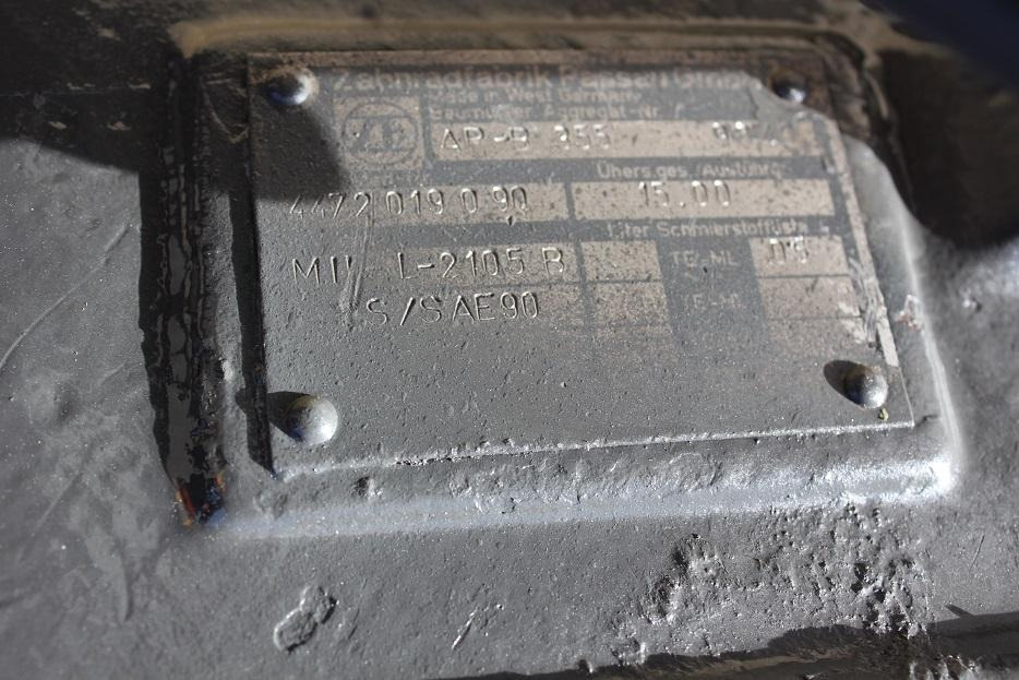 Zeppelin ZM 13, ZF APL B 355 - Essieu et pièces pour Engins de chantier: photos 3 Zeppelin ZM 13, ZF APL B 355 - Essieu et pièces pour Engins de chantier: photos 3