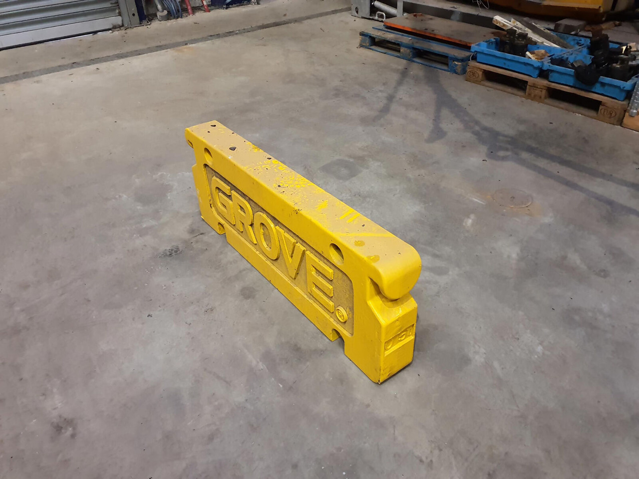 Grove GMK 4075 counterweight 0,5 ton - Contrepoids pour Grue mobile: photos 1 Grove GMK 4075 counterweight 0,5 ton - Contrepoids pour Grue mobile: photos 1