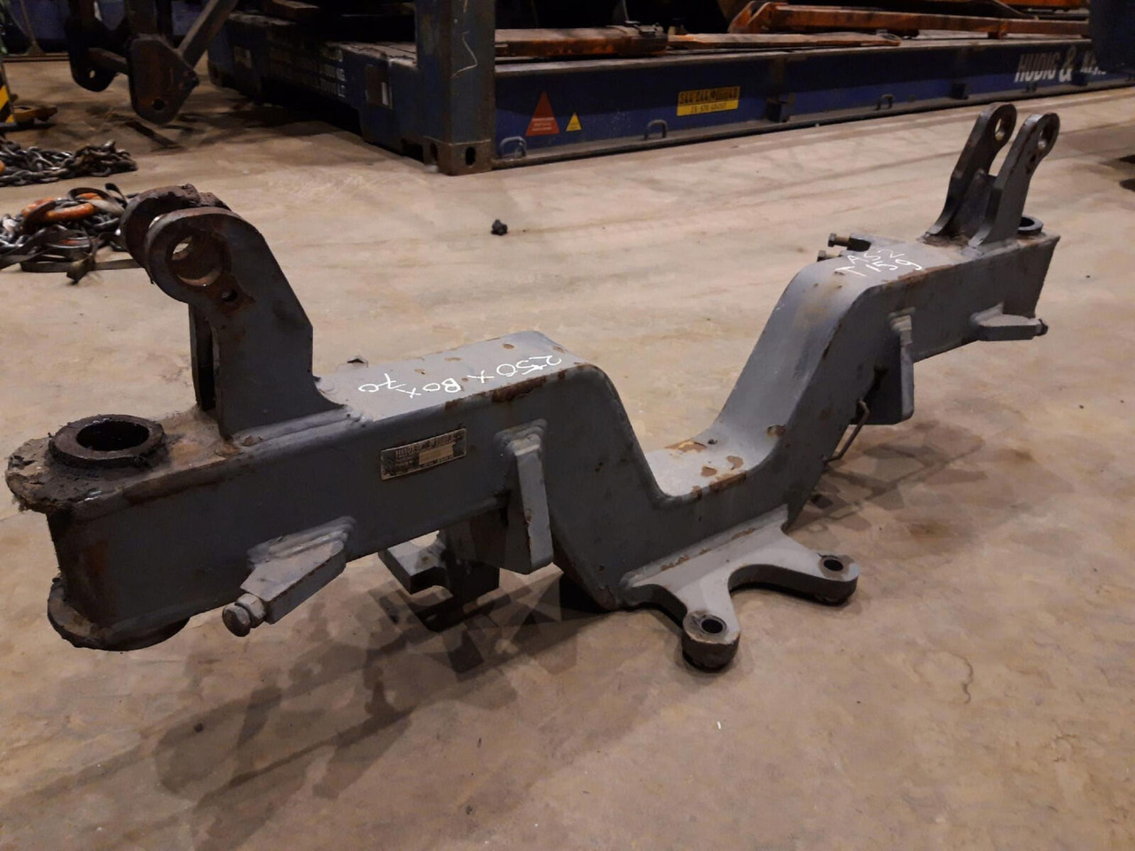 Liebherr LTM 1050-1 Axle housing axle 2 - Essieu et pièces pour Grue mobile: photos 2 Liebherr LTM 1050-1 Axle housing axle 2 - Essieu et pièces pour Grue mobile: photos 2