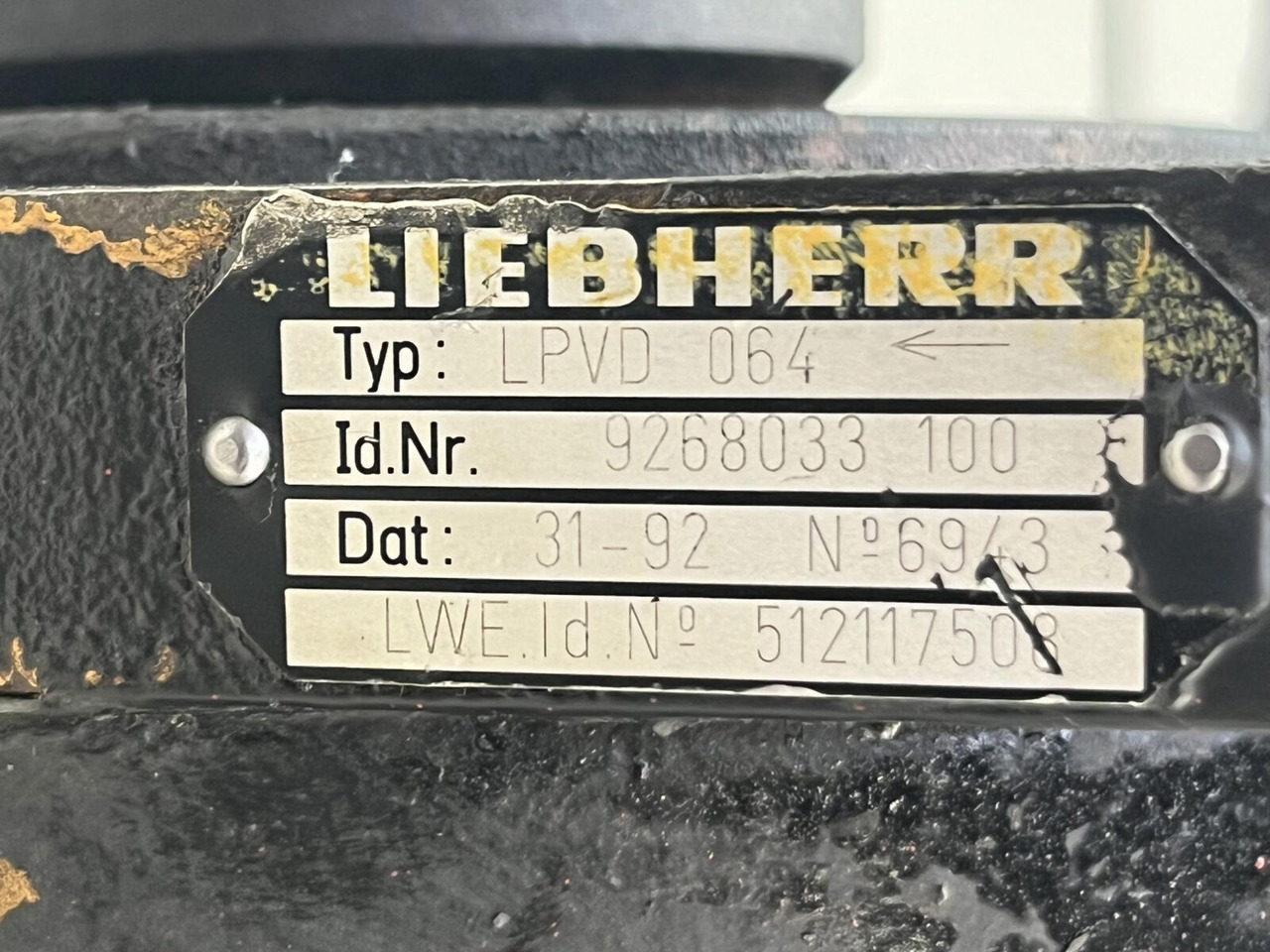 Pompe hydraulique pour Grue Liebherr LTM 1050 TWO-STAGE PUMP LPV 64 64+64cm³/U: photos 9 Pompe hydraulique pour Grue Liebherr LTM 1050 TWO-STAGE PUMP LPV 64 64+64cm³/U: photos 9