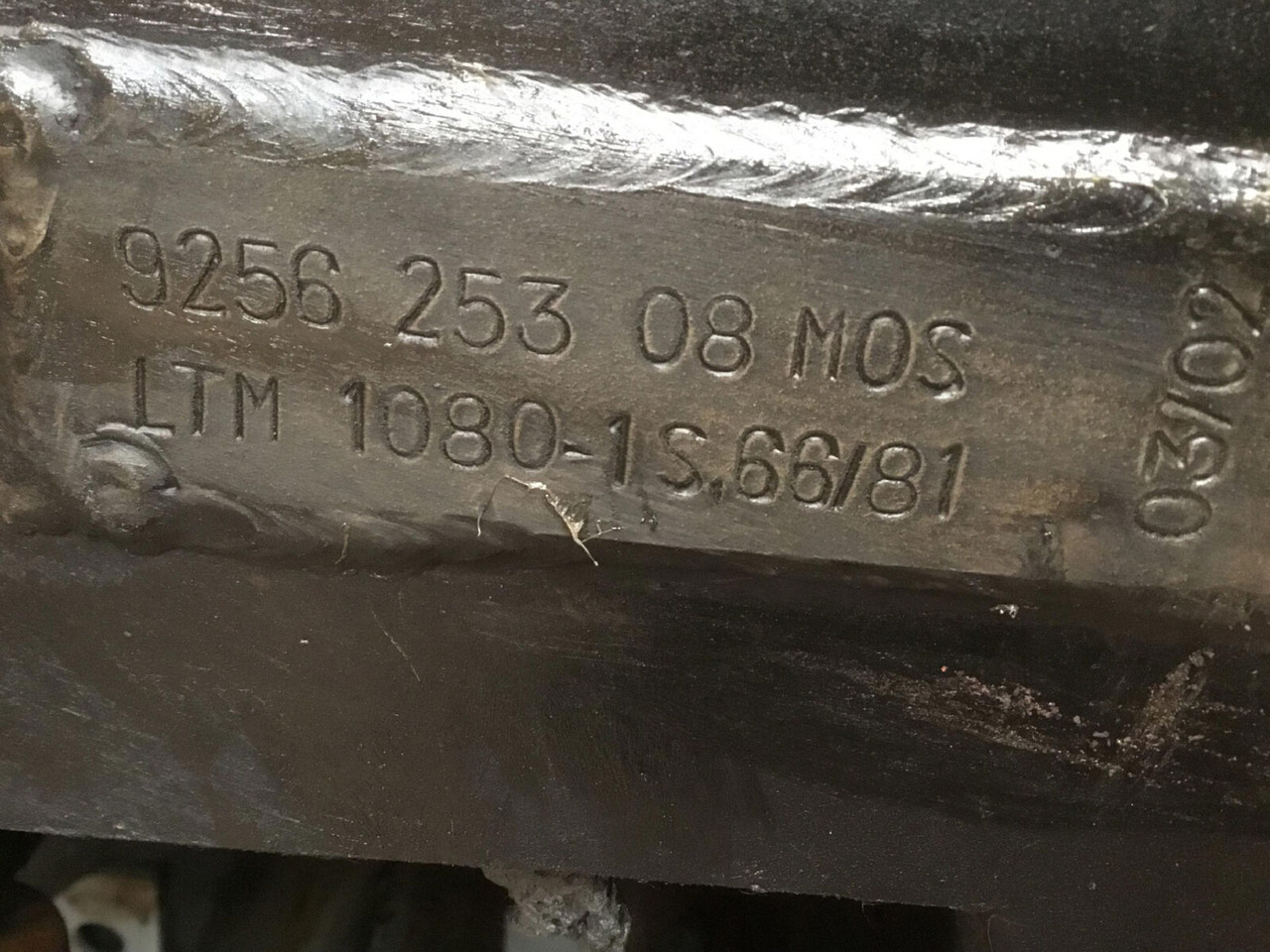 Liebherr LTM 1080-1 telescopic head section 5 - Flèche pour Grue mobile: photos 5 Liebherr LTM 1080-1 telescopic head section 5 - Flèche pour Grue mobile: photos 5