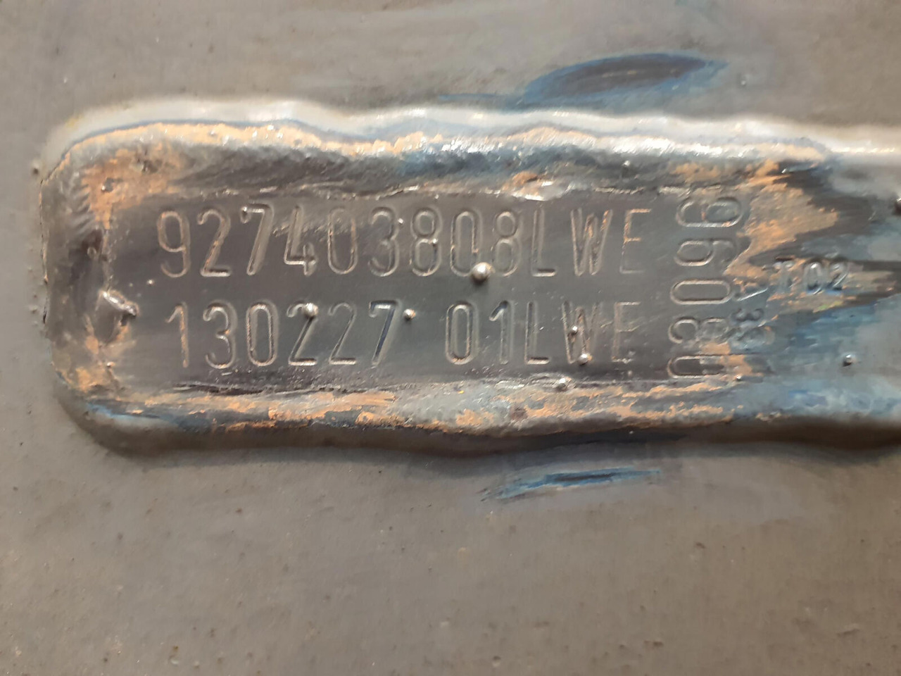 Liebherr LTM 1300 outrigger complete rear L - Suspension pour Grue mobile: photos 5 Liebherr LTM 1300 outrigger complete rear L - Suspension pour Grue mobile: photos 5