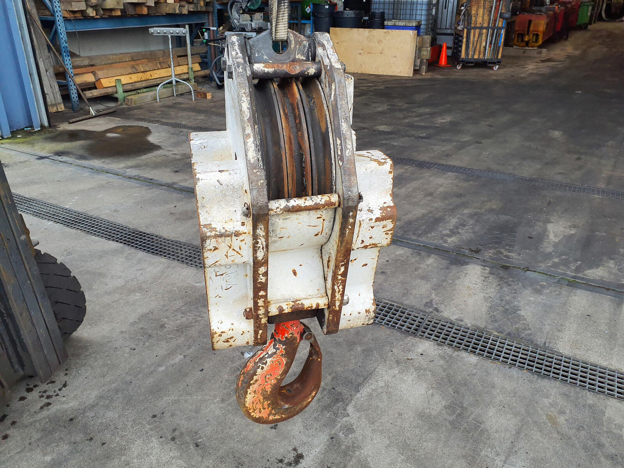 Terex Hookblock 16mm 3 sheave 35T - Pièces de rechange pour Grue mobile: photos 4 Terex Hookblock 16mm 3 sheave 35T - Pièces de rechange pour Grue mobile: photos 4