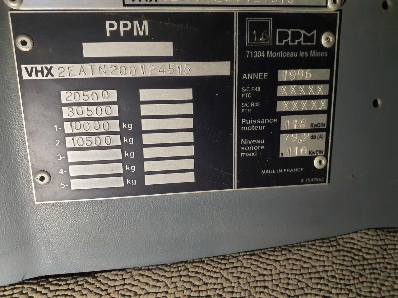 Terex PPM ATT 250 lower cabin - Cabine pour Grue mobile: photos 5 Terex PPM ATT 250 lower cabin - Cabine pour Grue mobile: photos 5
