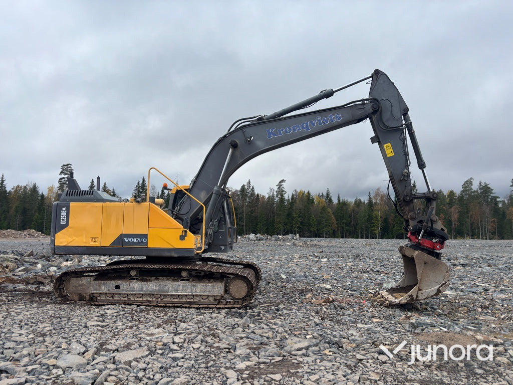Bandgrävare Volvo EC250ENL - Pelle sur chenille: photos 5 Bandgrävare Volvo EC250ENL - Pelle sur chenille: photos 5
