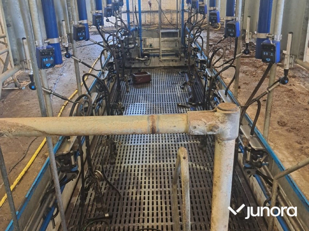 DeLaval 2x6 fiskbensstall - Matériel de traite: photos 1 DeLaval 2x6 fiskbensstall - Matériel de traite: photos 1