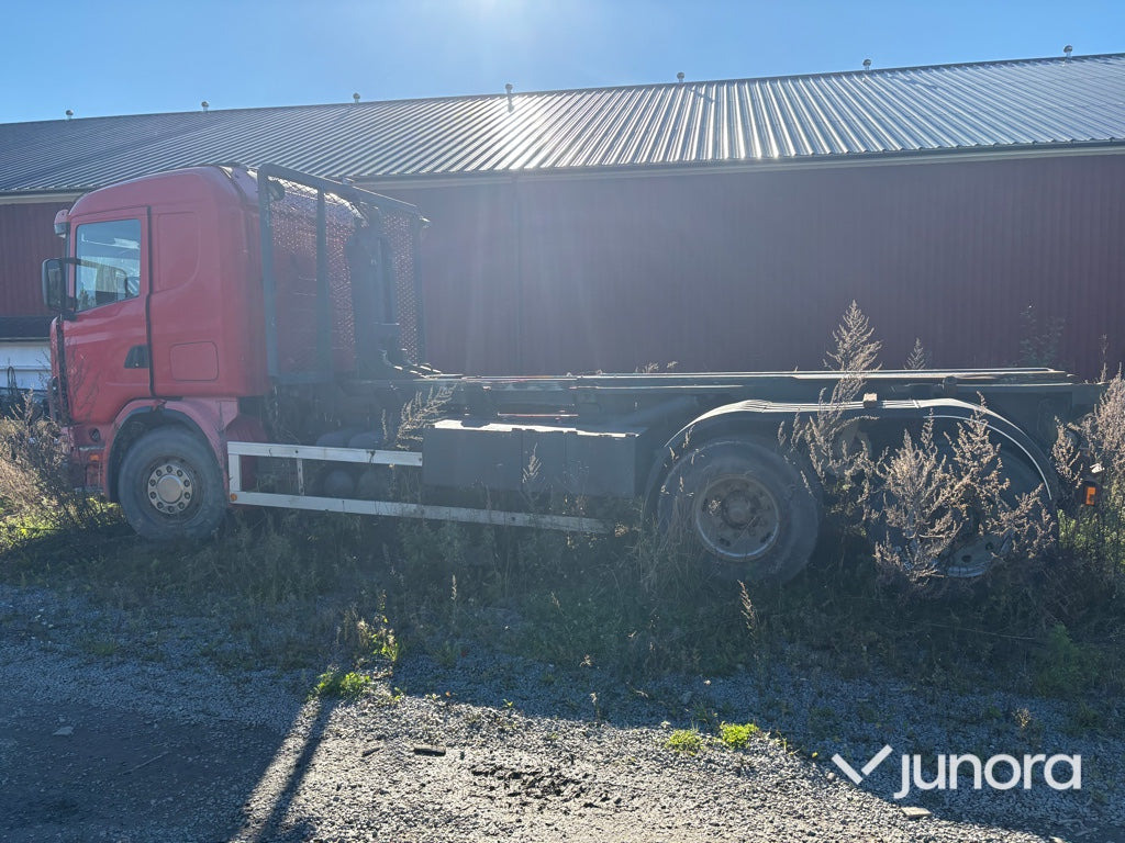 Lastbil SCANIA R144GB6X2 NZ530 - Camion ampliroll: photos 3 Lastbil SCANIA R144GB6X2 NZ530 - Camion ampliroll: photos 3