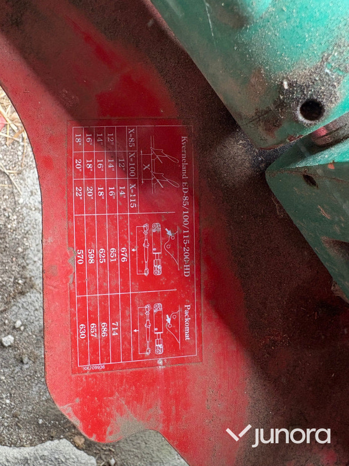 Charrue Plog Kverneland Ed 85: photos 25