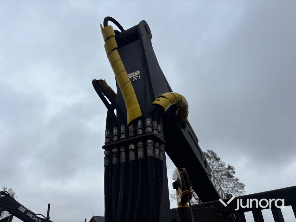 Remorque forestière Skogsvagn - Moheda, 10 ton, med kran: photos 24