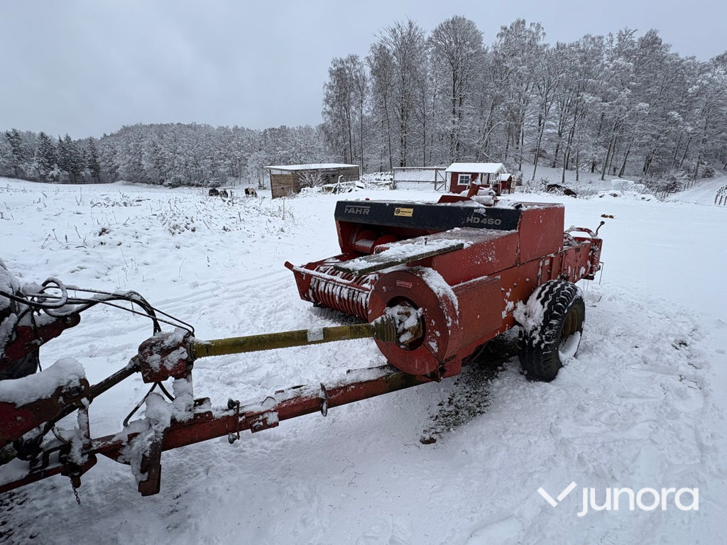 Småbalspress - Fahr HD460 - Presse à balles cubiques: photos 1 Småbalspress - Fahr HD460 - Presse à balles cubiques: photos 1