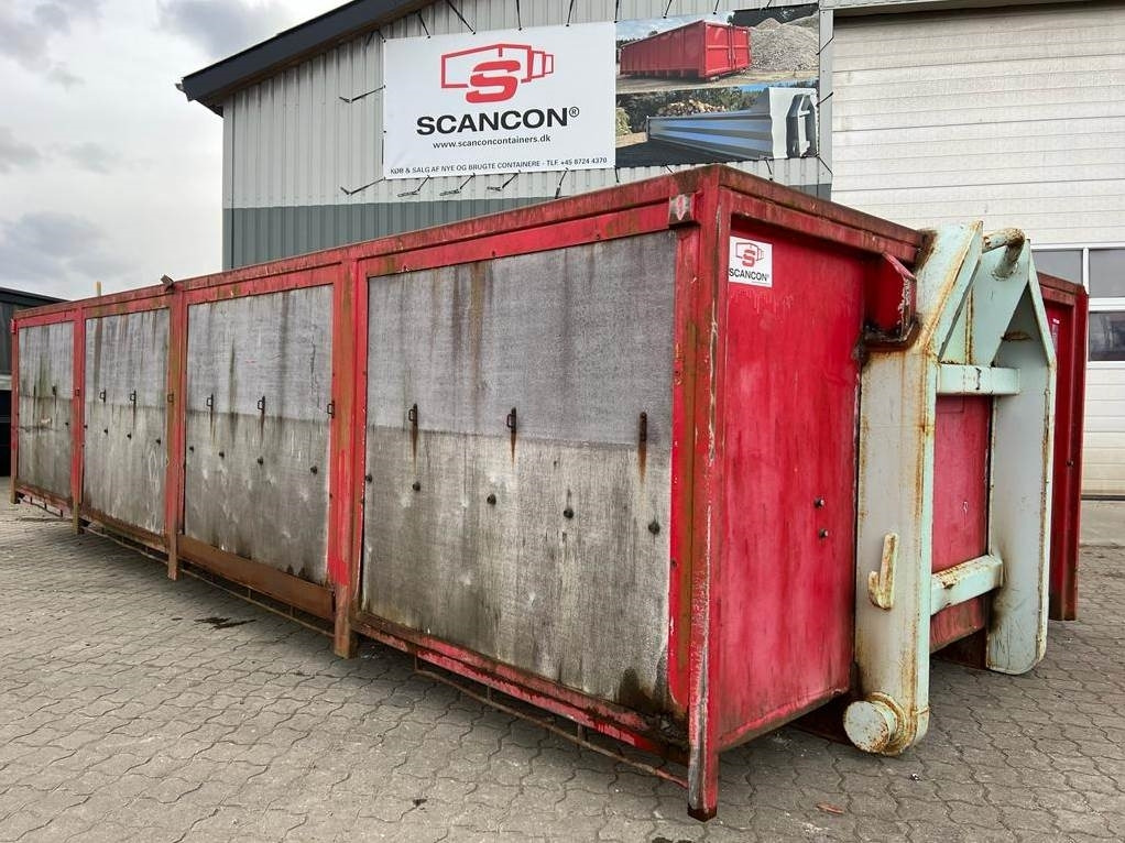 18m3 - Finer container m-rustfri bund - Carrosserie plateau: photos 1 18m3 - Finer container m-rustfri bund - Carrosserie plateau: photos 1