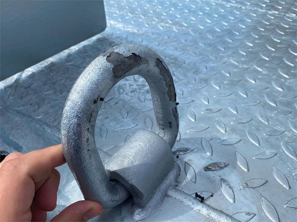 Remorque porte-engin surbaissée Hangler 3-aks, Hydraulisk ramper, Galvaniseret.: photos 9