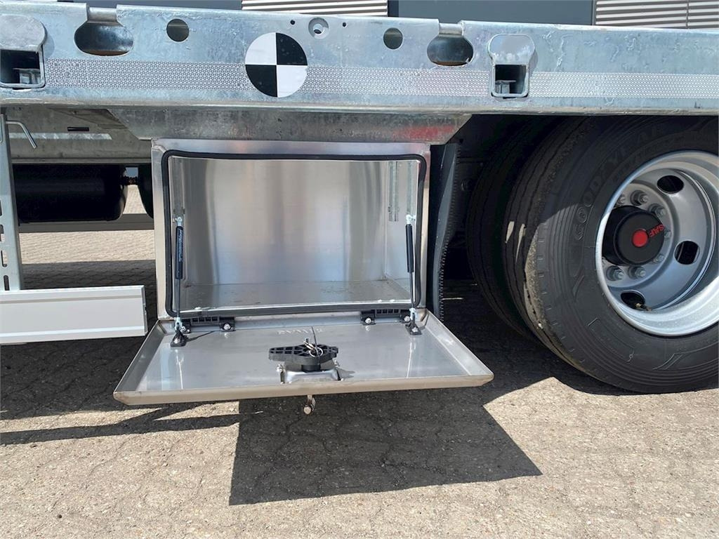 Remorque porte-engin surbaissée Hangler 3-aks, Hydraulisk ramper, Galvaniseret.: photos 10