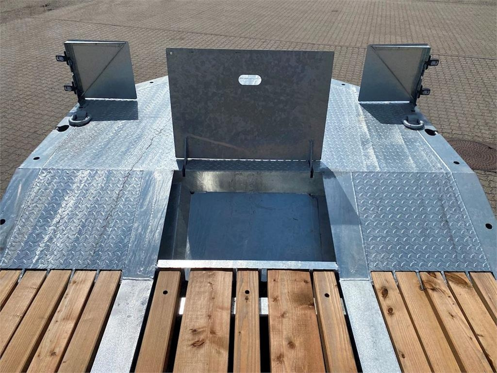 Remorque porte-engin surbaissée Hangler 3-aks, Hydraulisk ramper, Galvaniseret.: photos 8