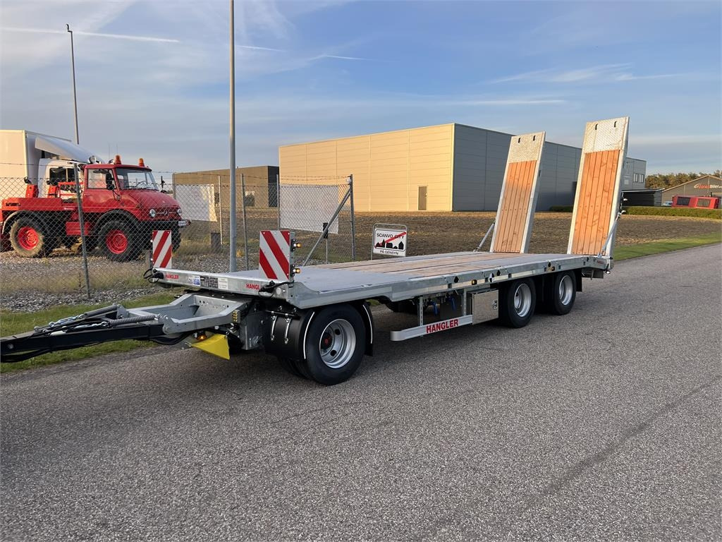 Hangler DTS-H 300 3 akslet hænger med ramper  - Remorque porte-engin surbaissée: photos 2 Hangler DTS-H 300 3 akslet hænger med ramper  - Remorque porte-engin surbaissée: photos 2