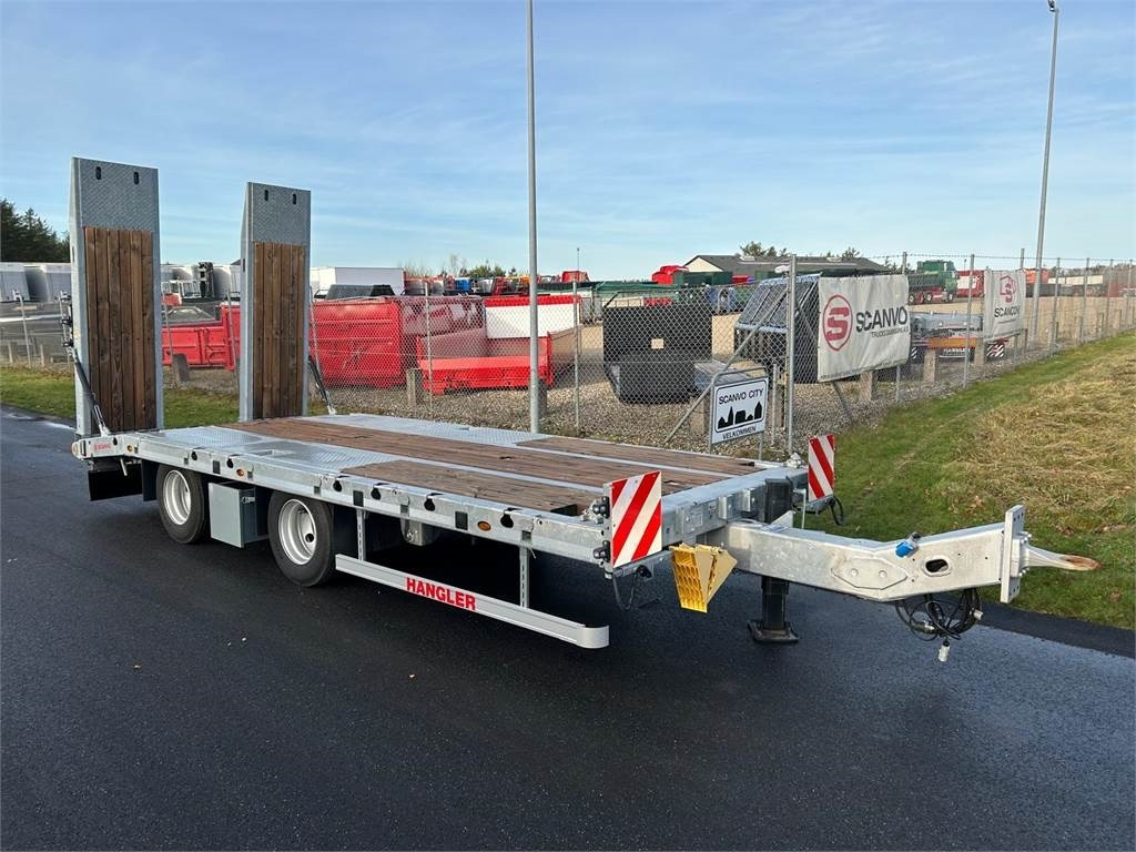 Remorque porte-engin surbaissée Hangler TPS-H 210 Jumbo-Z - 20 ton hydr. ramper: photos 1