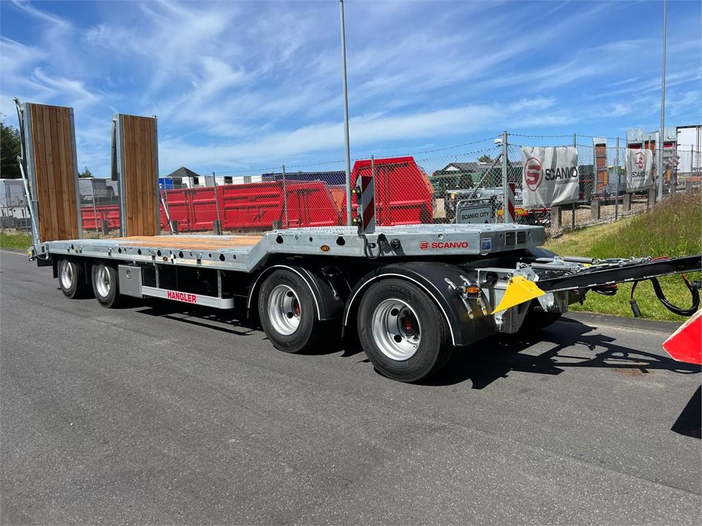 Hangler VTS-H 400 4 akslet - 2 delt ramper  - Remorque porte-engin surbaissée: photos 2 Hangler VTS-H 400 4 akslet - 2 delt ramper  - Remorque porte-engin surbaissée: photos 2