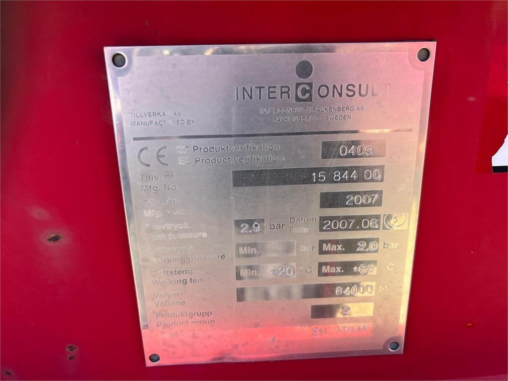 Semi-remorque citerne Interconsult 64m3 STRT1-64CA med tip: photos 20 Semi-remorque citerne Interconsult 64m3 STRT1-64CA med tip: photos 20