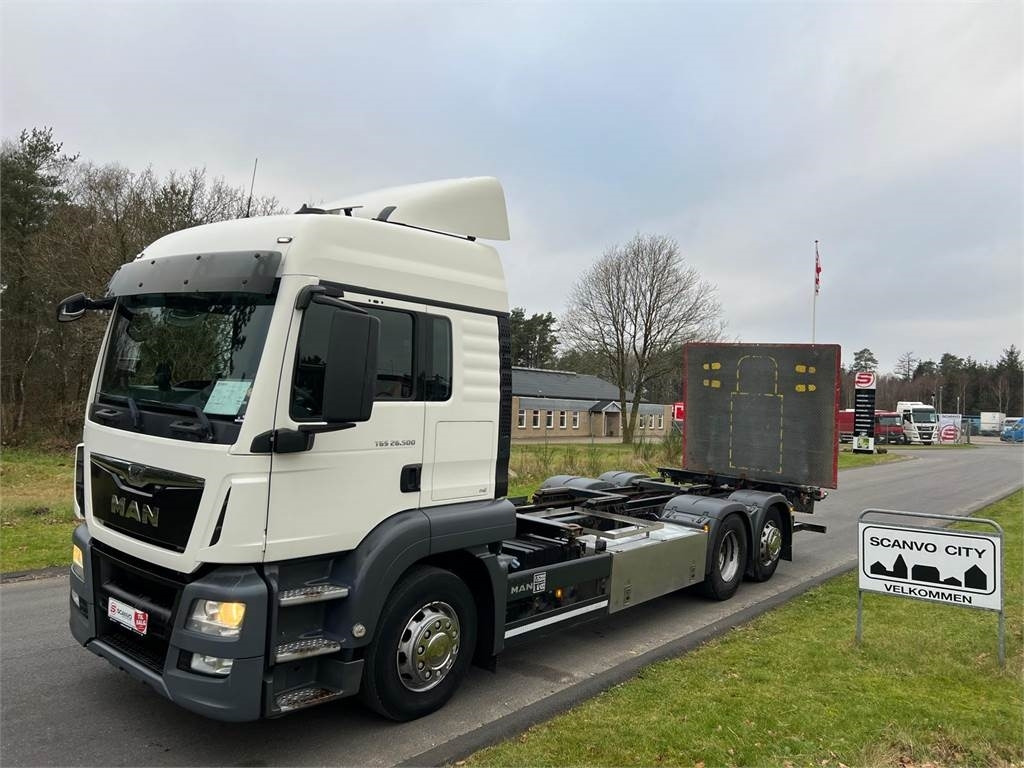 MAN TGS 26-500 6x2-4 LL - Camion porte-conteneur/ Caisse mobile: photos 1 MAN TGS 26-500 6x2-4 LL - Camion porte-conteneur/ Caisse mobile: photos 1