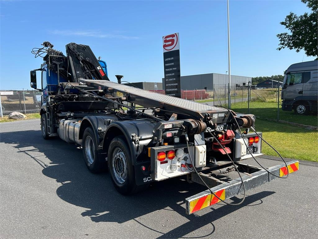 Camion multibenne Mercedes-Benz Antos 2546 - Hiab 192 E kran: photos 18