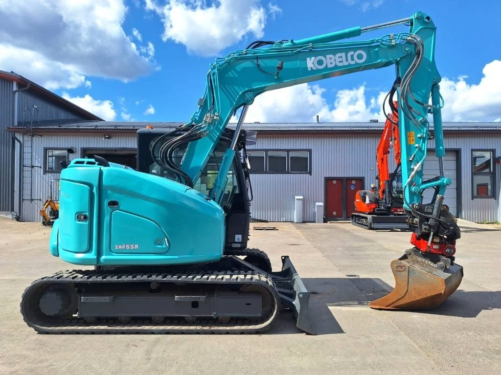 Kobelco MYYTY! SOLD! SK75SR-7 PYÖRITTÄJÄLLÄ - Mini pelle: photos 5 Kobelco MYYTY! SOLD! SK75SR-7 PYÖRITTÄJÄLLÄ - Mini pelle: photos 5
